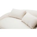 Sofa 3-osobowa Oslo z poduszkami, kremowa - 1 szt.