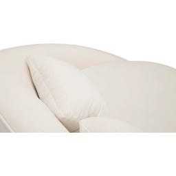 Mauro Ferretti 3-Sitzer-Sofa Oslo mit Kissen, Creme - 1 Stk