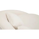 Mauro Ferretti 3-seater sofa Oslo with cushions, cream - 1 item