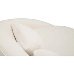 Mauro Ferretti 3-Sitzer-Sofa Oslo mit Kissen, Creme - 1 Stk