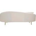 Mauro Ferretti 3-Sitzer-Sofa Oslo mit Kissen, Creme - 1 Stk