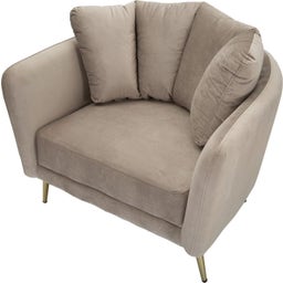 Mauro Ferretti Sessel Kiew Grau - 1 Stk