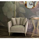 Mauro Ferretti Sessel Kiew Grau - 1 Stk