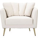 Mauro Ferretti Sessel Kiew Creme - 1 Stk