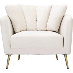 Mauro Ferretti Sessel Kiew Creme - 1 Stk