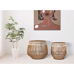 Mauro Ferretti Korb Set Fuji, 2-teilig - 1 Set