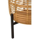 Mauro Ferretti Rattan Pflanztopfhalter Set - 1 Set