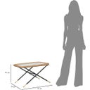 Mauro Ferretti Couchtisch Saint Barth rechteckig - 1 Stk