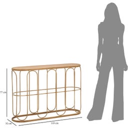 Mauro Ferretti Konsolentisch Samui - 1 Stk