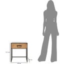 Mauro Ferretti Ablagetisch/Nachttisch Hanoi - 1 Stk