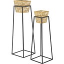 Mauro Ferretti Quadratisches Pflanztopf-Set Retro - 1 Set