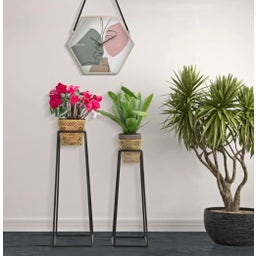 Mauro Ferretti Quadratisches Pflanztopf-Set Retro - 1 Set