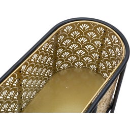 Mauro Ferretti Oval Flower Pot Holder - 1 item