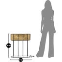 Mauro Ferretti Ovaler Pflanztopfhalter - 1 Stk