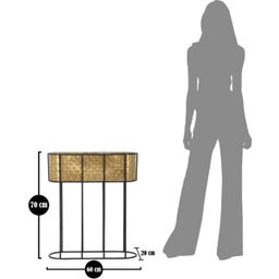 Mauro Ferretti Ovaler Pflanztopfhalter - 1 Stk