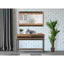 Mauro Ferretti TV-Bank Yellowstone, Akazienholz - 1 Stk