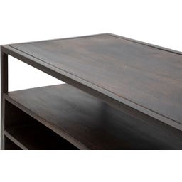 Mauro Ferretti Meuble TV Burn, Bois d'Acacia - 1 pcs