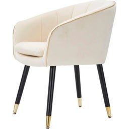 Mauro Ferretti Sessel Paris Creme/Gold - 1 Stk