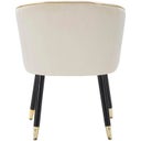 Mauro Ferretti Sessel Paris Creme/Gold - 1 Stk