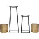 Mauro Ferretti Pot de Fleurs, Lot de 2