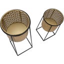 Mauro Ferretti Blumentopf, 2er Set