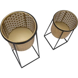 Mauro Ferretti Blumentopf, 2er Set