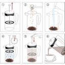 cilio Kaffeebereiter MARIELLA schwarz - 3 Tassen