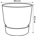 elho Pot GREENVILLE Rond - 25 cm