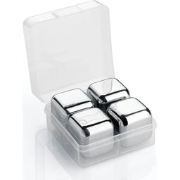 cilio Kühlwürfel STEEL 4er-Set