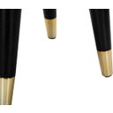 Mauro Ferretti Hocker Paris Creme/Gold - 1 Stk