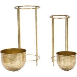 Mauro Ferretti Pflanztopf Glam Coppia, 2er Set - 1 Set