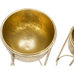 Mauro Ferretti Glam Coppia Flower Pots, 2-piece Set - 1 set