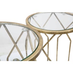 Mauro Ferretti Beistelltische Tunsi, 3er Set - 1 Set