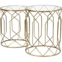 Mauro Ferretti Beistelltische Tunsi, 2er Set - 1 Set