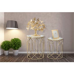 Mauro Ferretti Beistelltische Tunsi, 2er Set - 1 Set