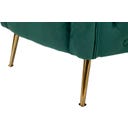 Mauro Ferretti Fauteuil Bucarest Vert - 1 pcs