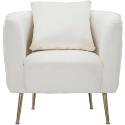 Mauro Ferretti Sessel Bucarest Creme - 1 Stk