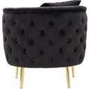 Mauro Ferretti Sessel Bucarest Schwarz - 1 Stk