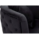 Mauro Ferretti Sessel Bucarest Schwarz - 1 Stk