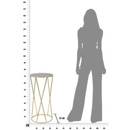 Mauro Ferretti Beistelltisch Glam simple - 1 Stk