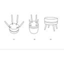 Mauro Ferretti Paris Stool, Black - 1 item