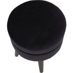 Mauro Ferretti Hocker Paris Schwarz - 1 Stk