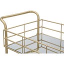 Mauro Ferretti Glam Bar Cart with Mirror - 1 item