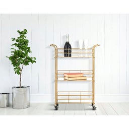 Mauro Ferretti Servierwagen Glam mit Spiegel - 1 Stk