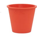 FAIR ZONE Pflanztopf aus Naturkautschuk, 6er Pack - Coral