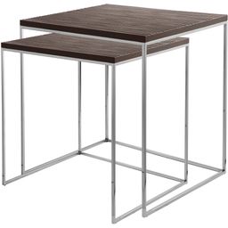 Fink Levin Two Piece Side Table Set
