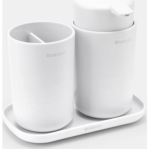 Brabantia Bathroom Accessories Set - White
