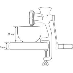 Küchenprofi Fleischwolf SOLIDO