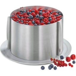 Küchenprofi Tortenring verstellbar, extra hoch