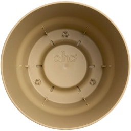 elho greenville Topf rund 25 cm - goldener sand